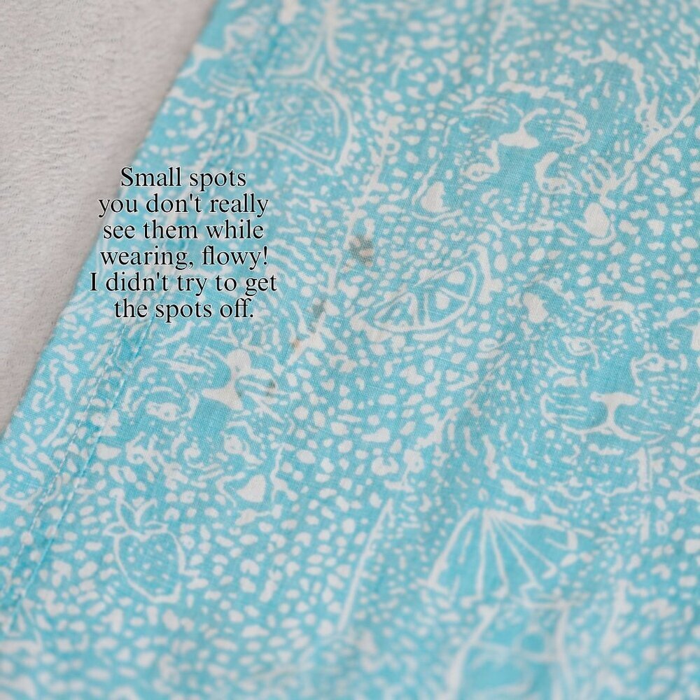 Lilly Pulitzer ✦ Linen Palazzo Beach Pants ✦ Shorely Blue Ice Cake Wide Leg XS - Picture 7 of 12